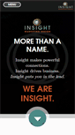 Mobile Screenshot of insightmarketingdesign.com